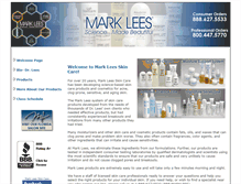 Tablet Screenshot of marklees.com